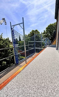 Bearbeitung einer Mini-Terrasse mit Enkolan von Enke