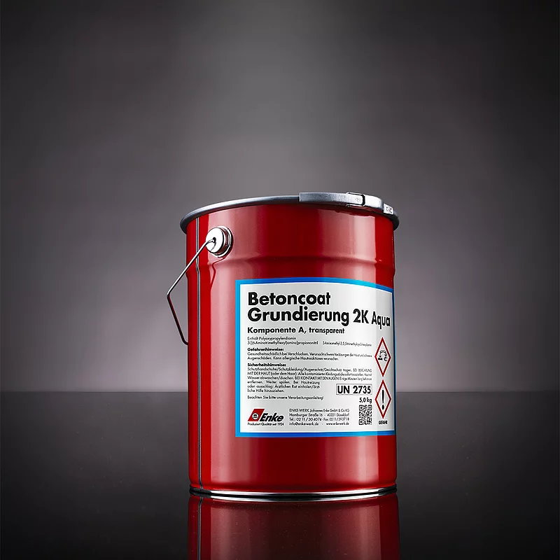 Gebindeeimer Enke Betoncoat Grundierung 2K Aqua 5 L
