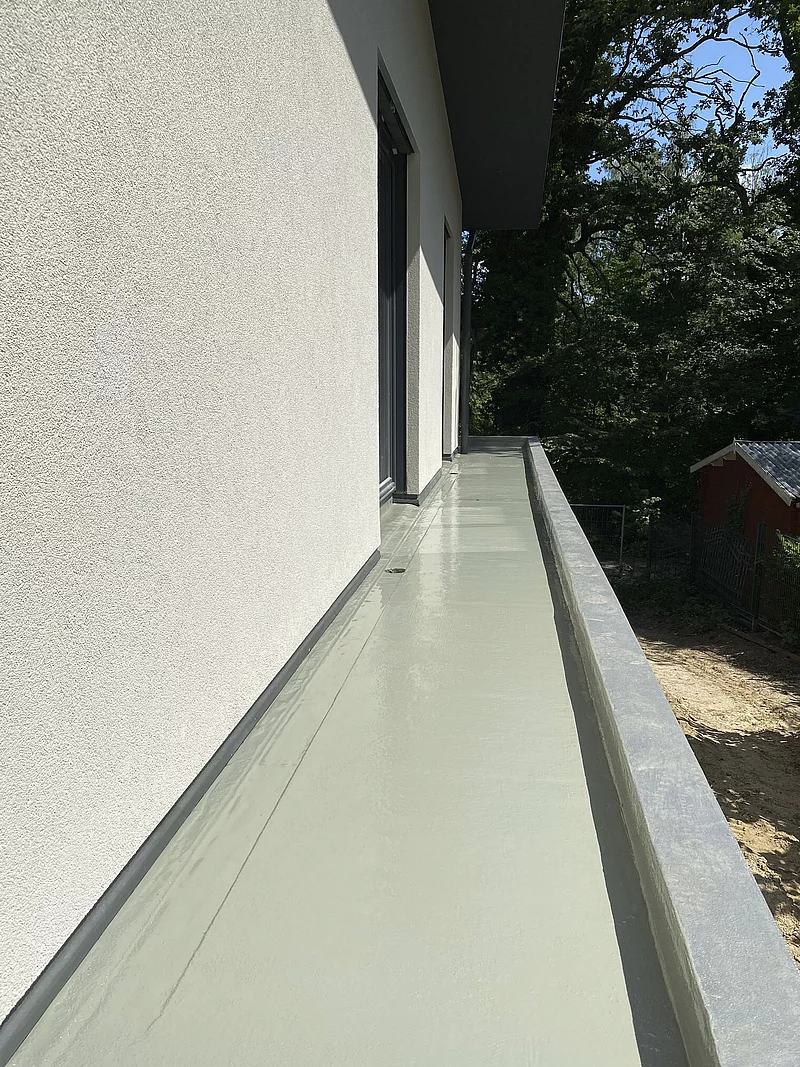 Auftrag der Nutzschicht Enketop