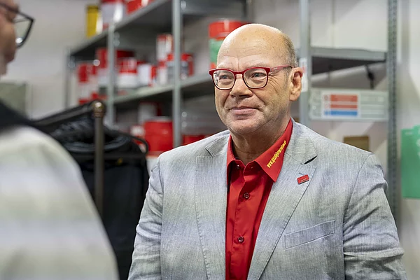Portraitaufnahme Walter Stuber