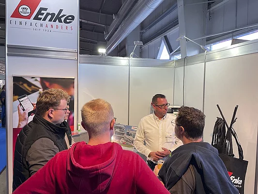 Enke Messestand auf der Nordbau