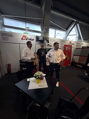 Messestand Enke auf der Nordbau