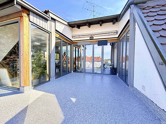 Bearbeitung einer Mini-Terrasse mit Enkolan von Enke