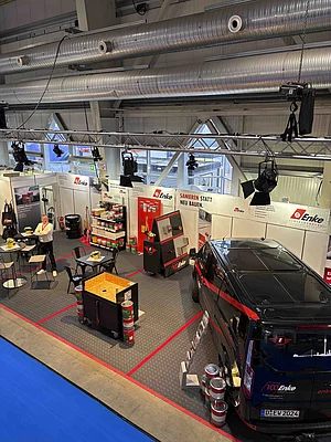 Messestand Enke auf der Nordbau