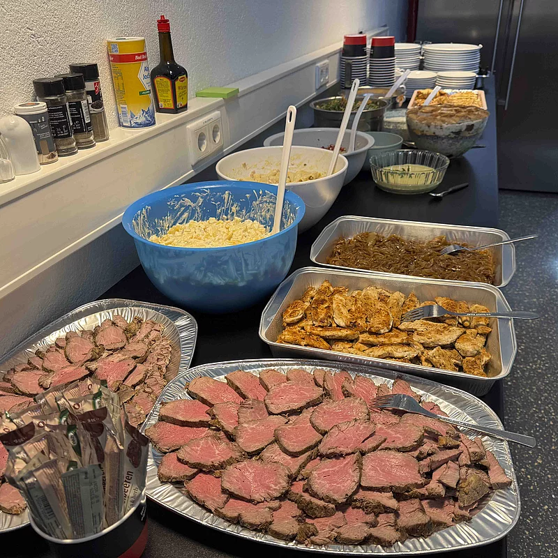 Impressionen vom Mitarbeiterstammtisch Enke