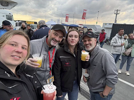 Selfie auf dem 5. Enke Impulscamp am Nürburgring