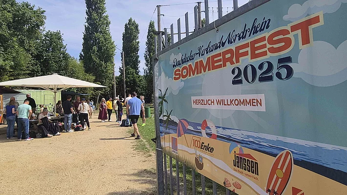 Eingangsbereich Enke Sommerfest 2026