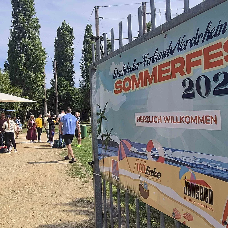 Eingangsbereich Enke Sommerfest 2026