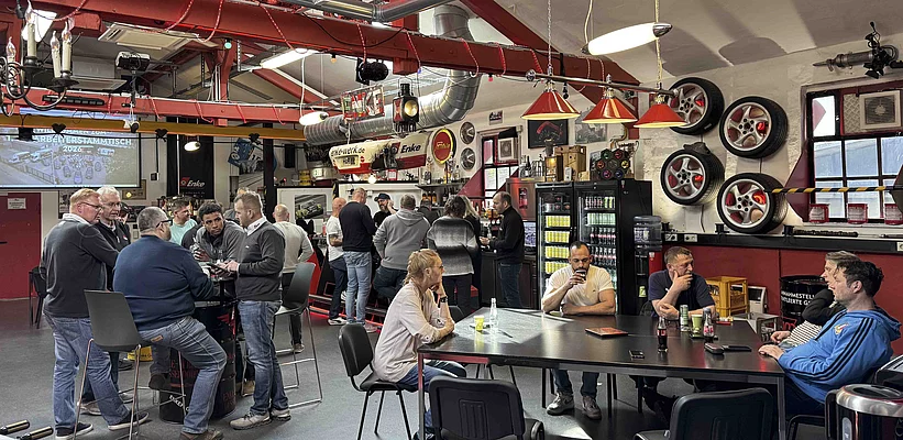 Impressionen vom Mitarbeiterstammtisch Enke