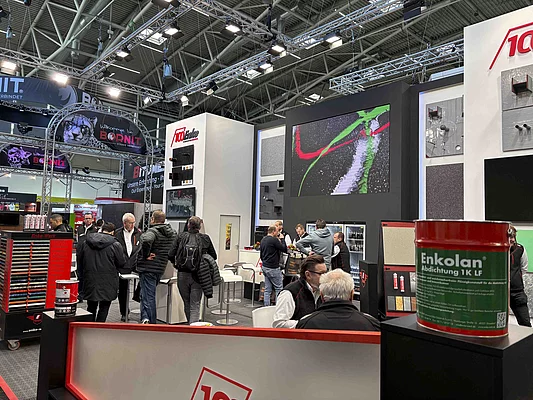 Enke-Messestand auf der Bau 2025
