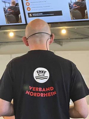Mitarbeiter von Enke auf dem 5. Enke Impulscamp am Nürburgring