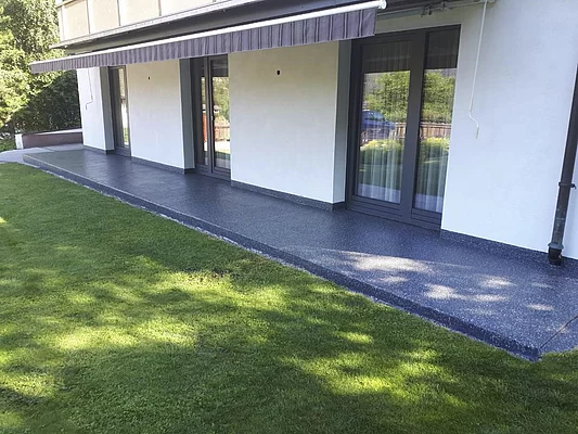 Terrassengestaltung mit Enkolan und Enke Chips