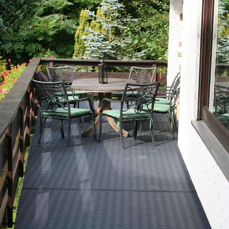 Abbildung von Enke floor Bodenplatten in schwarz