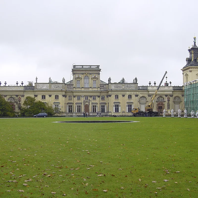 Abbildung des Wilanow-Palasts