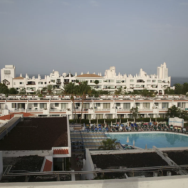 Abbildung des Hotel "Los Hibiscos" auf Teneriffa